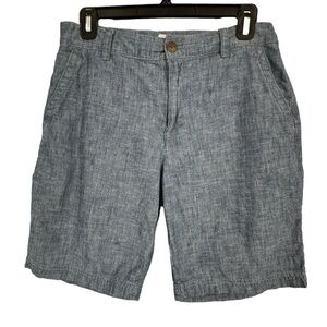 Gap Chambray 9” Shorts
